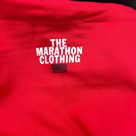 NWOT Red Bar hoodie size small- The Marathon Clothing - Authentic - Picture 4 of 4